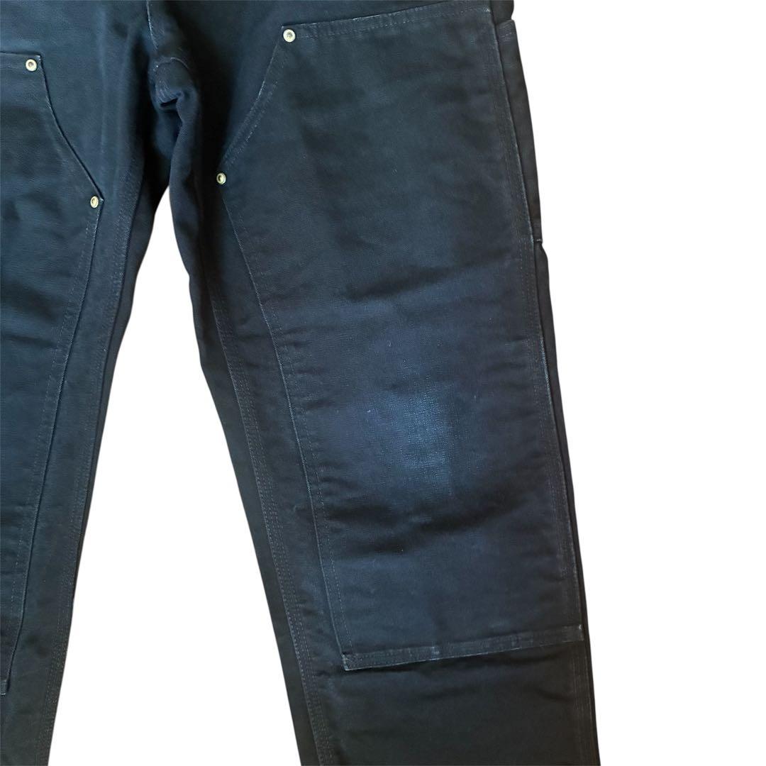 Carhartt ダブルニーブラックダックパンツ USA製