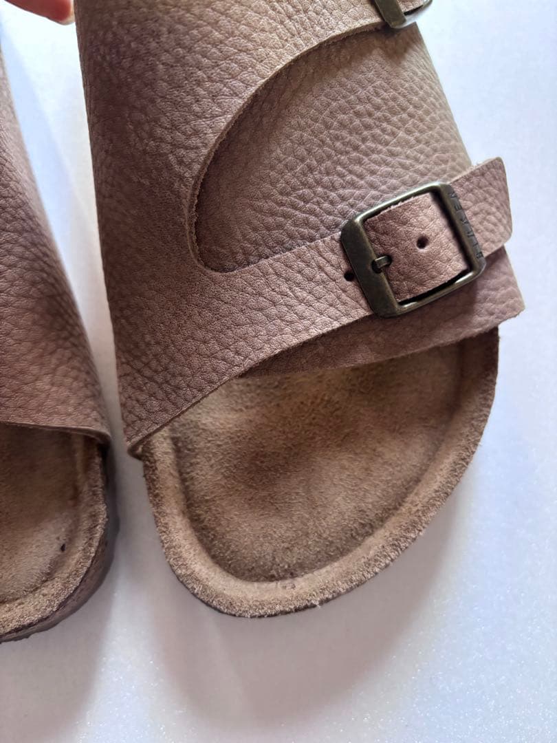 【希少/美品】ビルケンシュトック チューリッヒ デザートソイル 38 ナロー幅