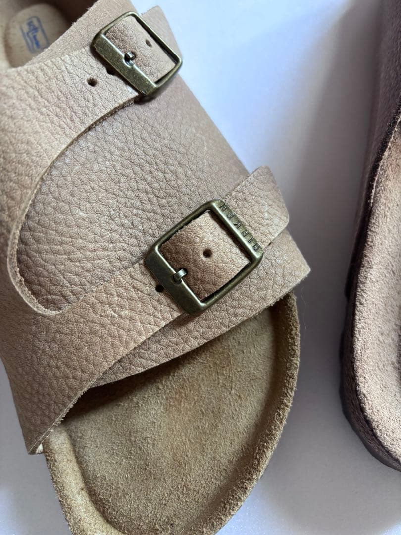 【希少/美品】ビルケンシュトック チューリッヒ デザートソイル 38 ナロー幅