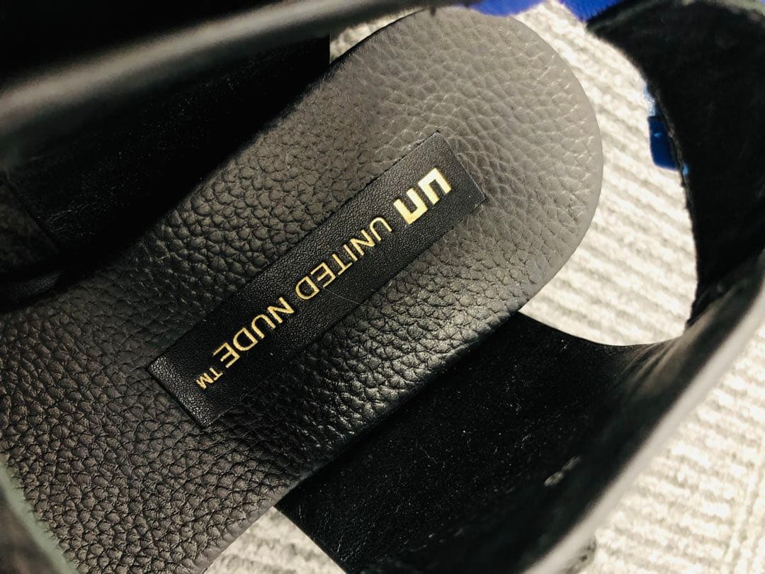 美品 UNITED NUDE ユナイテッドヌード デルタラン 厚底 サンダル