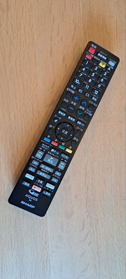 【16】SHARPブルーレイディスクレコーダー