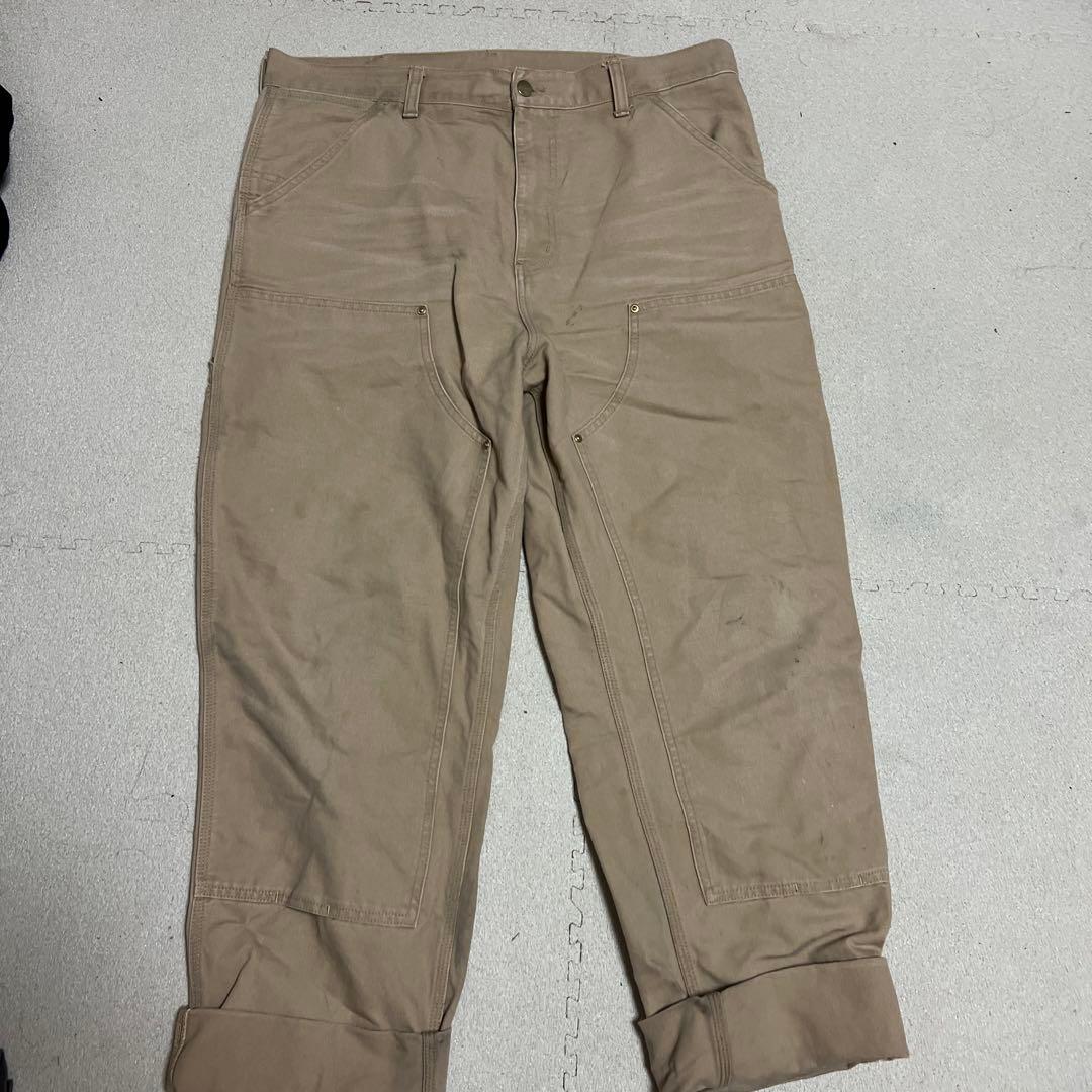 Carhartt ダブルニー ワークパンツ 34×32