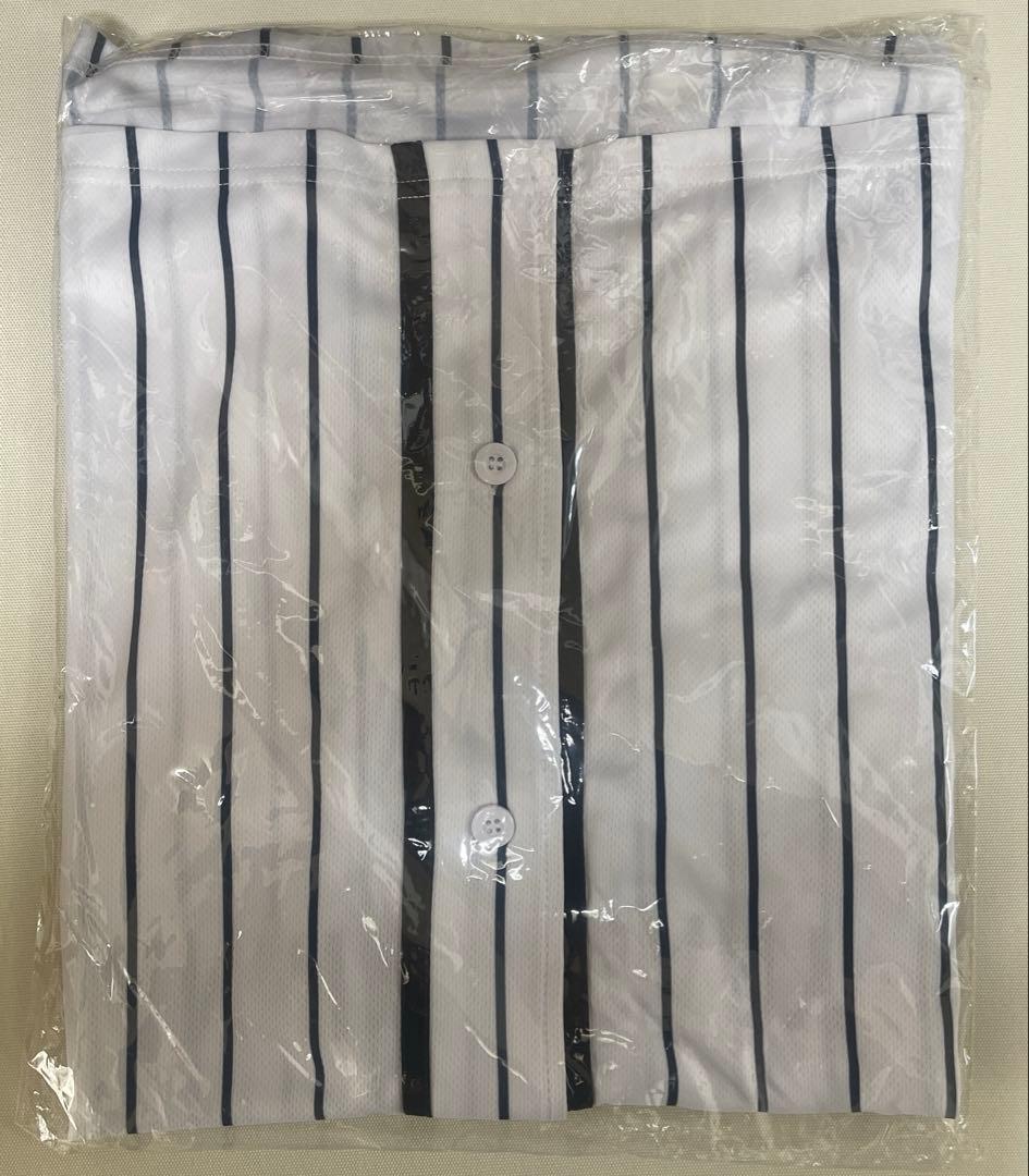 た*)様 SUPER BEAVER 20周年ベースボールシャツ ストライプ Lサ