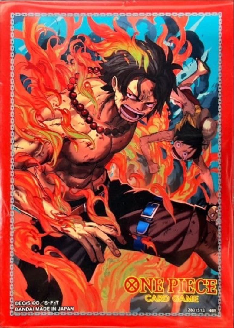 赤青エース　デッキ　リーダーリーパラ　ドン付き　全カードスリーブ付き