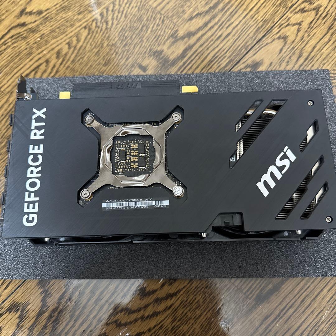 【ジャンク品】MSI VENTUS 2X GeForce RTX 4070