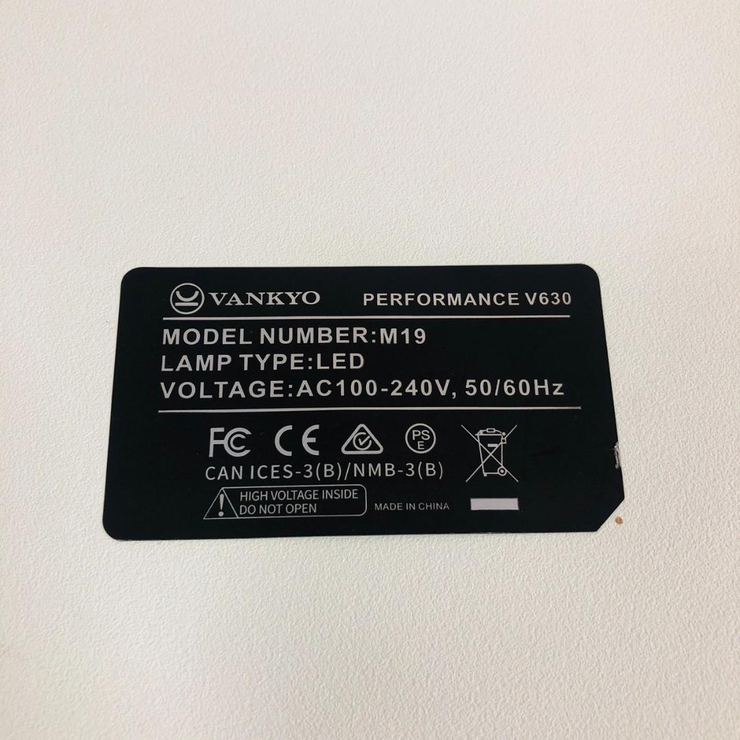 VANKYO プロジェクター　V630 M19