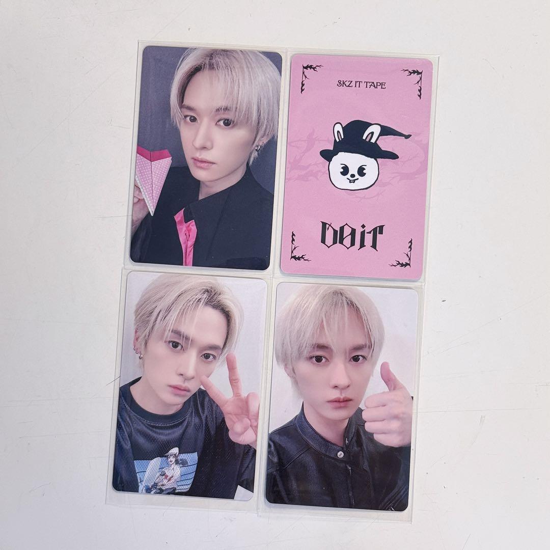 straykids リノ DOIT yizhiyu ポップアップトレカ4枚セット