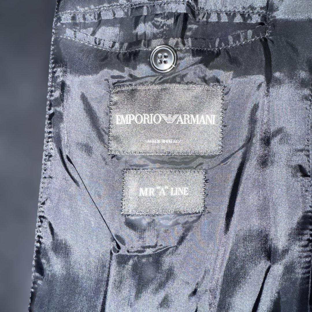 EMPORIO ARMANI ブラック テーラードジャケット