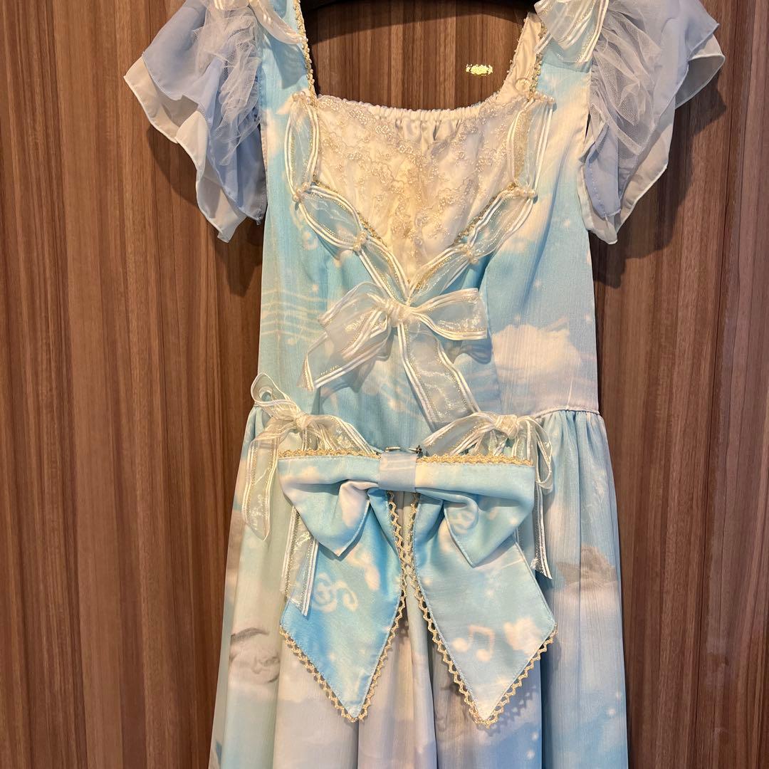 【美品】ベイビー　天使のセラピージャンスカ+カチューシャセット