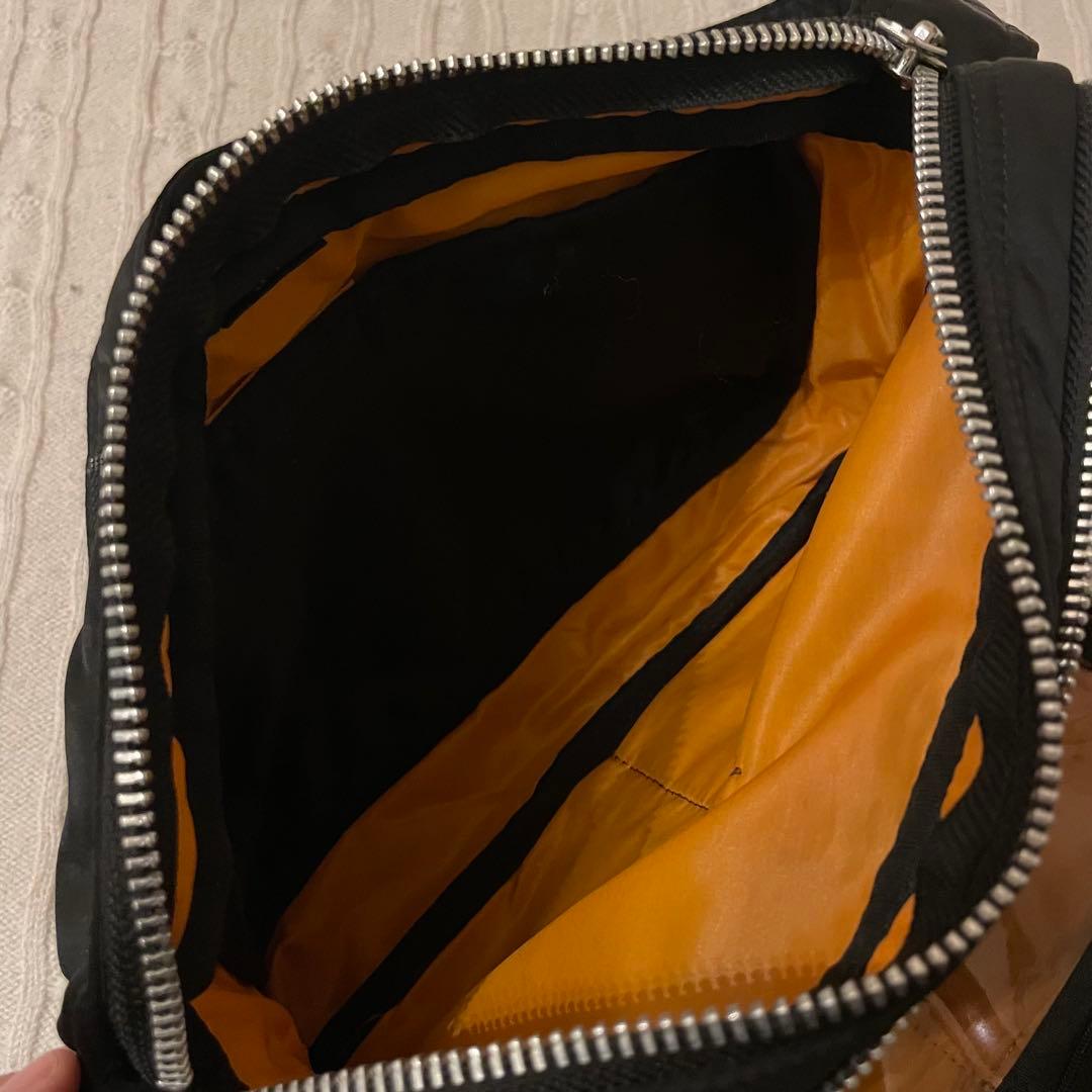 【美品✨】PORTER ポーター タンカー 2層 ショルダーバッグ ブラック