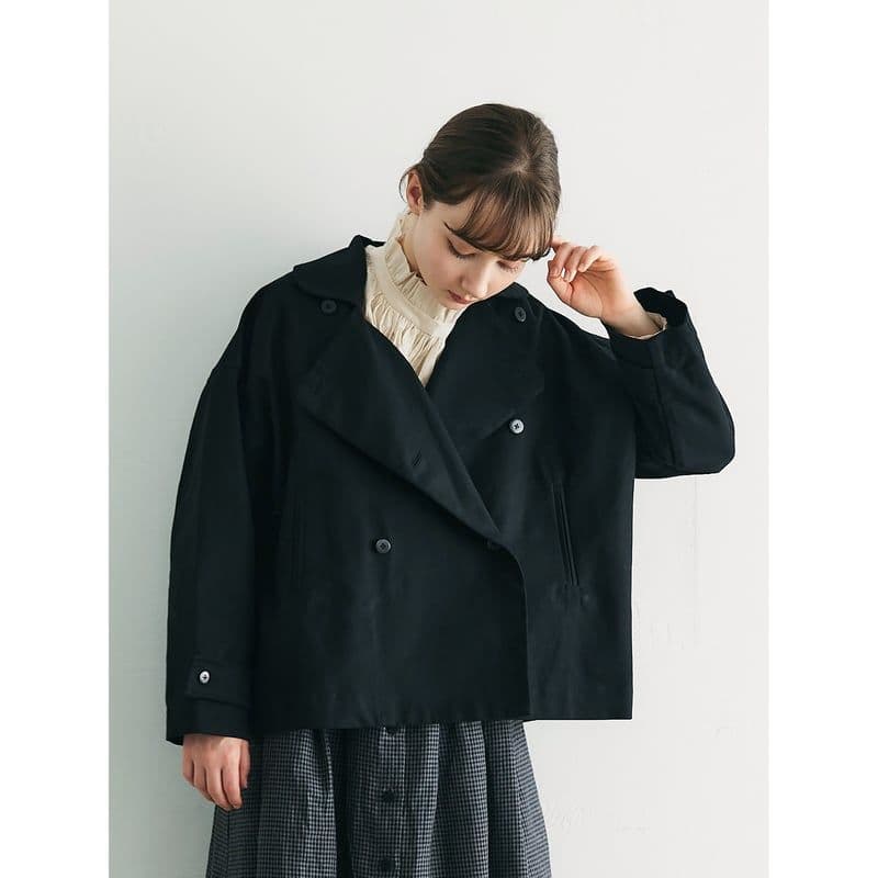 ★美品★　magali　コットンサージジャケット