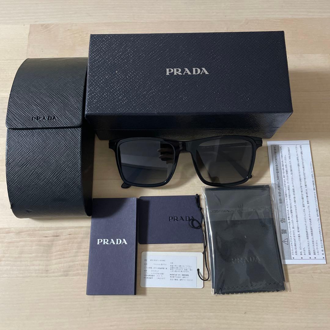 【極美品】PRADA プラダ サングラス SPR 19X-F 付属品完備
