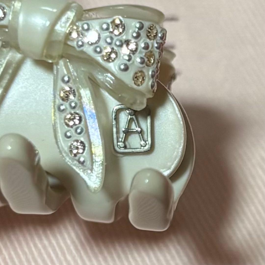 アレクサンドルドゥパリ クリップ　Mサイズ　リボンモチーフ