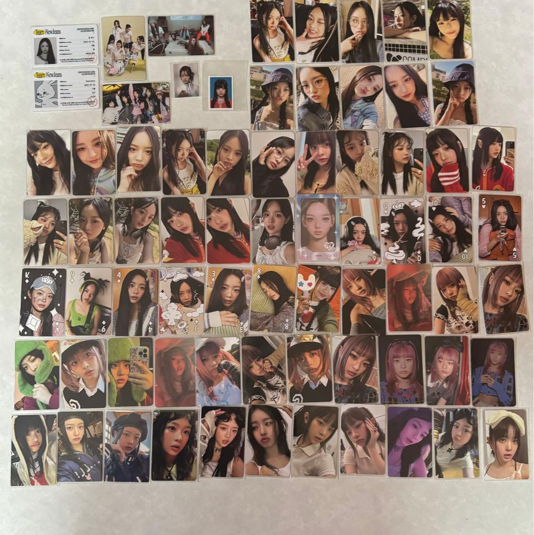 newjeansハニトレカ　雑誌