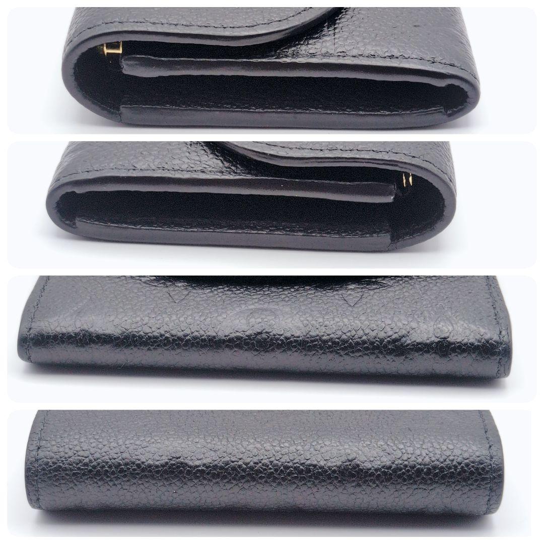 IC搭載 美品✨ルイヴィトン ミニ財布 ポルトモネ ロザリ アンプラント 黒