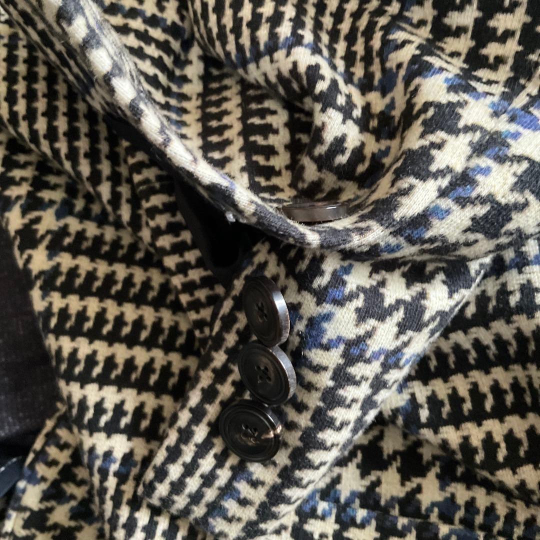 チルコロ　グレンチェック柄テーラードジャケット