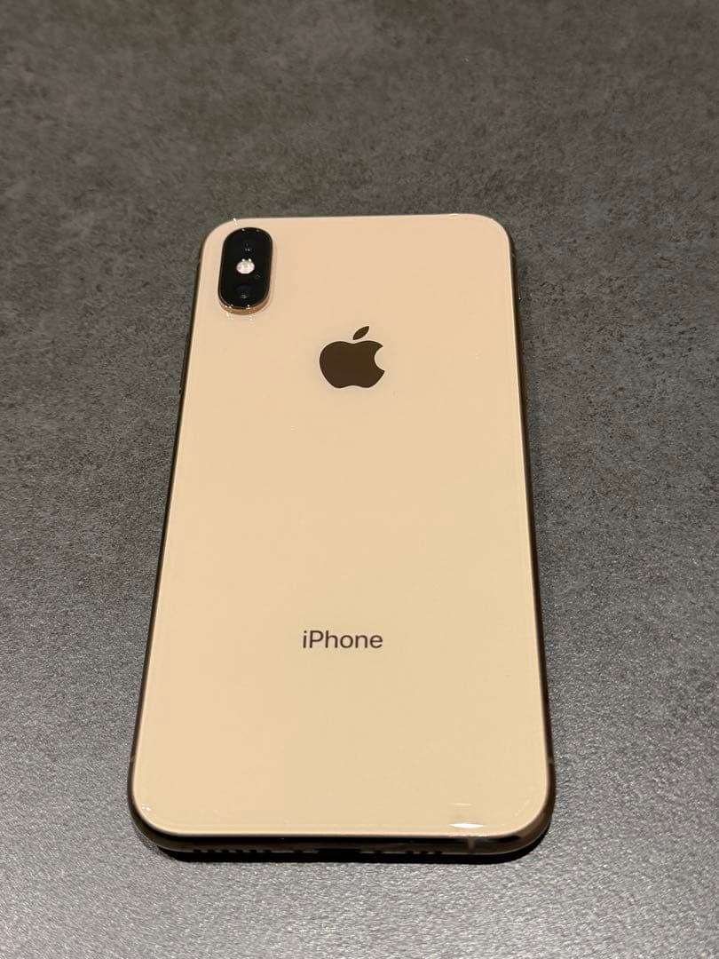 iPhoneXs ゴールド＊64GB