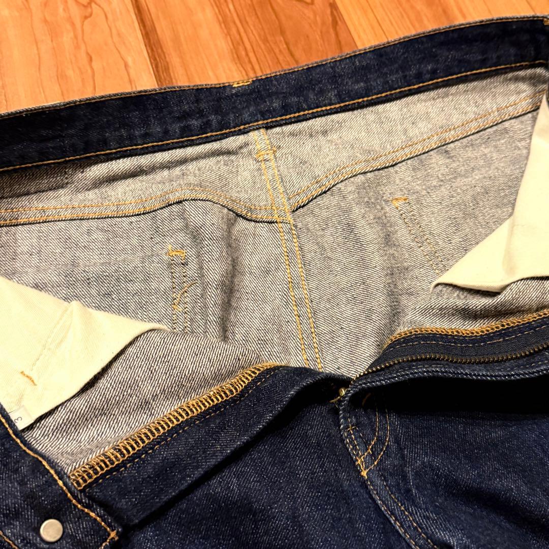 アンユーズド 未使用に近い ワンウォッシュ真紺 unused UW0636