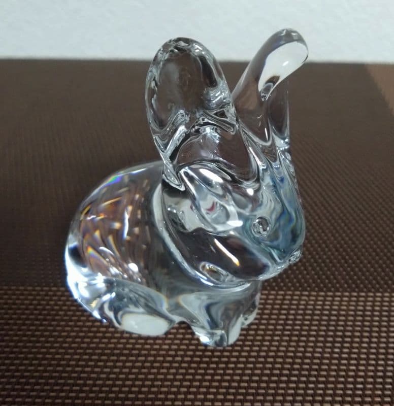 バカラ・干支ウサギ クリスタルオブジェ