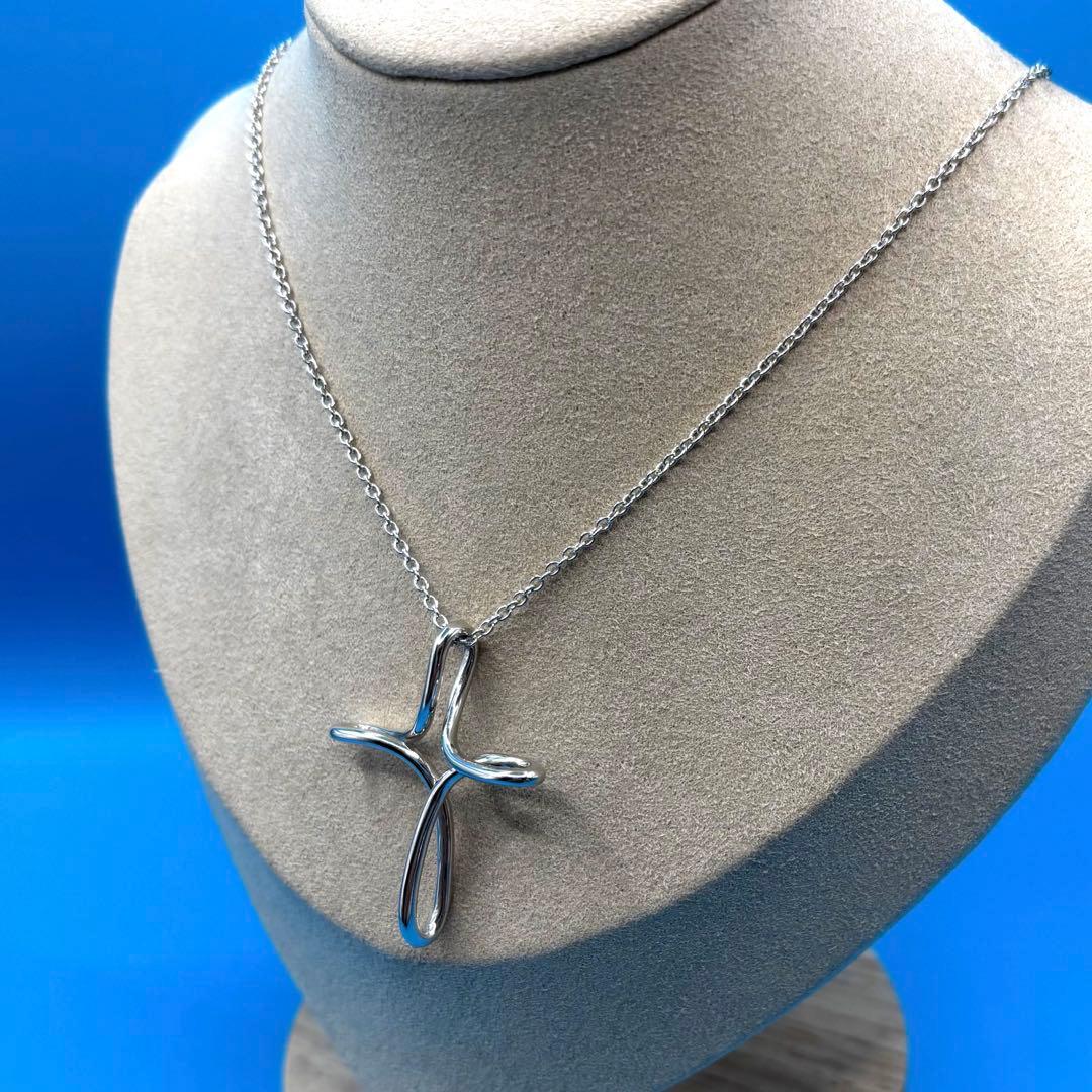 TIFFANY&Co.【極美品・廃盤】インフィニティクロスネックレスラージ付属品