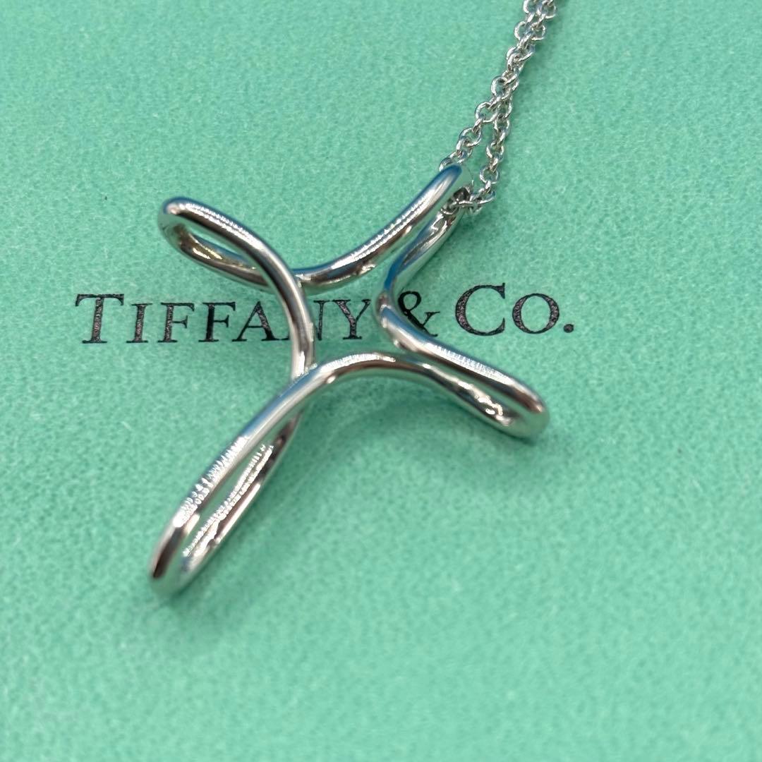 TIFFANY&Co.【極美品・廃盤】インフィニティクロスネックレスラージ付属品
