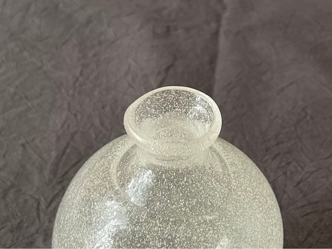 横山秀樹作　栓付ガラス瓶