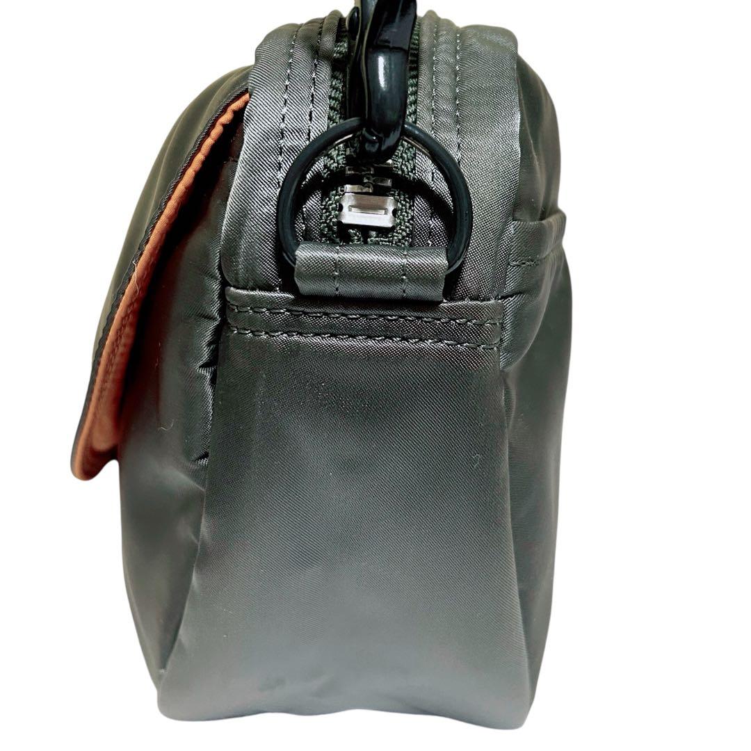 PORTER タンカー ハーフムーン ショルダーバッグ シルバーグレー 廃盤希少
