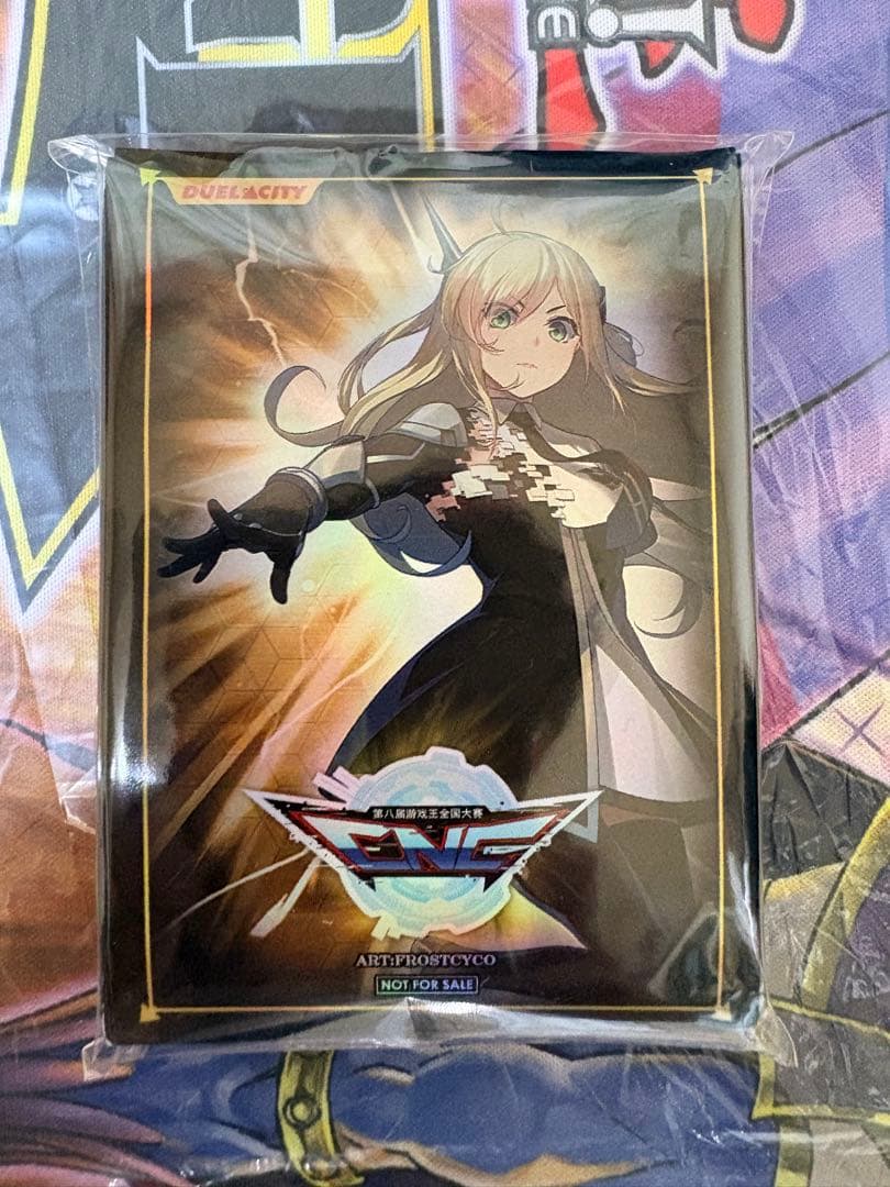 遊戯王 閃刀姫-レイ CNC 決闘都市 スリーブ 新品 未開封 50枚