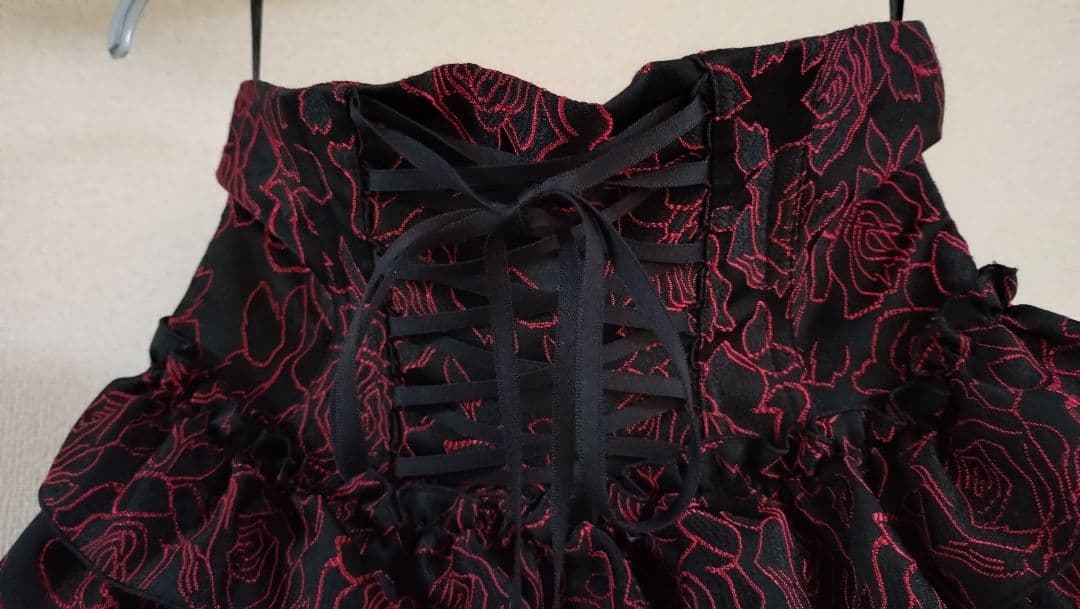 BLACK PEACE NOW コルセット フリルスカート