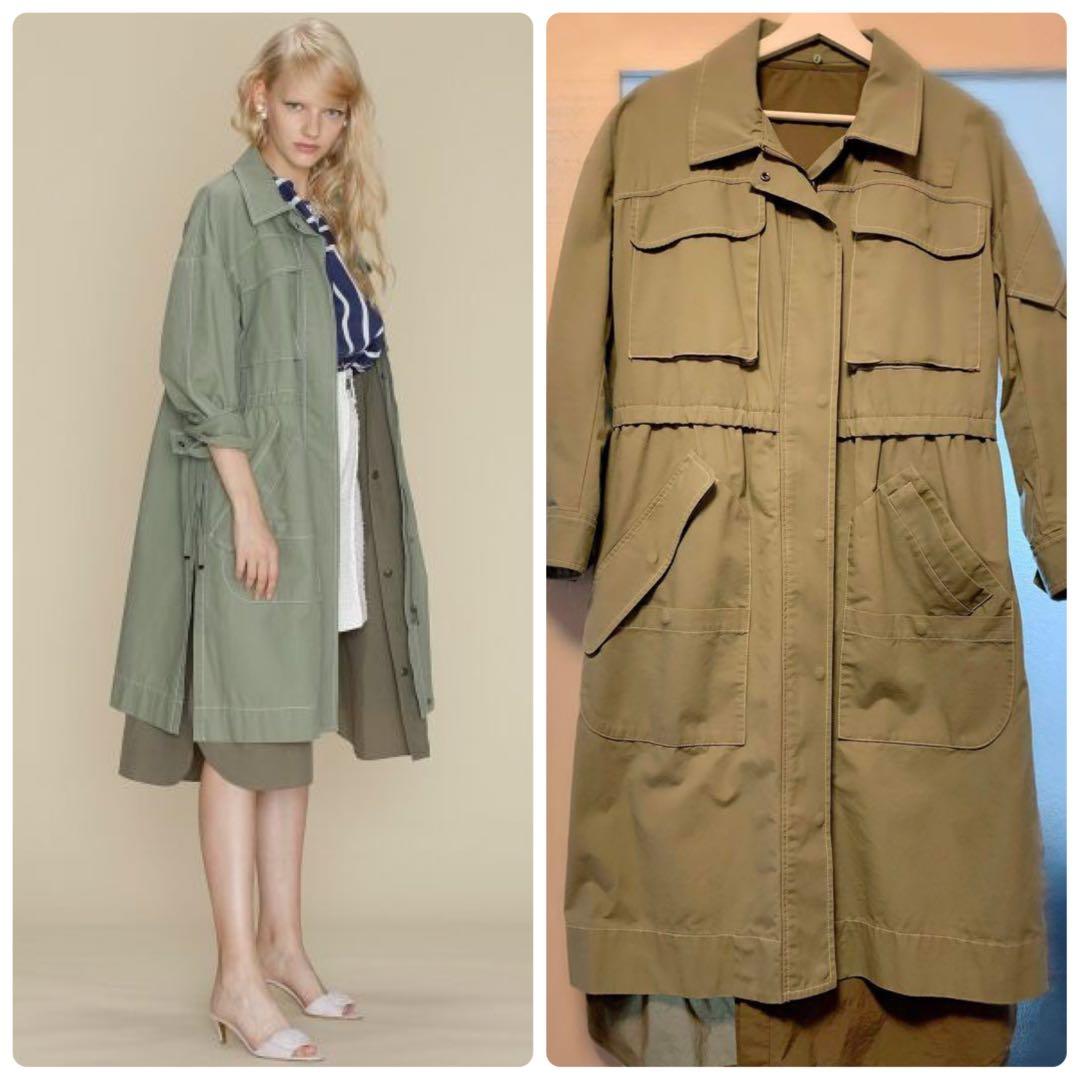 Coco⭐︎GRACE CONTINENTAL ドッキングミリタリーコート