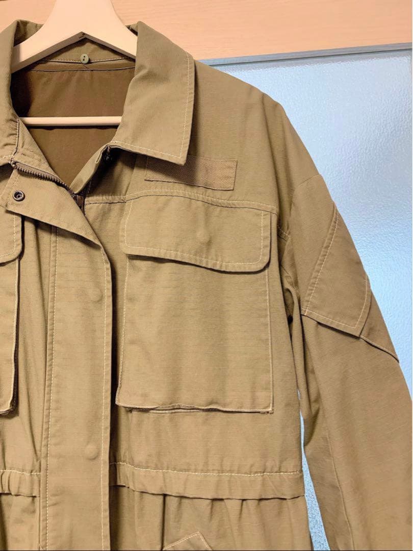 Coco⭐︎GRACE CONTINENTAL ドッキングミリタリーコート