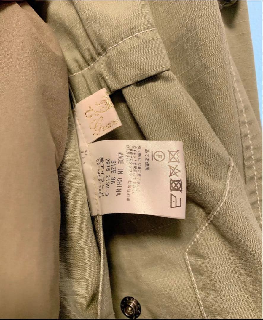 Coco⭐︎GRACE CONTINENTAL ドッキングミリタリーコート