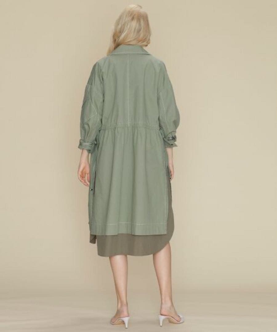 Coco⭐︎GRACE CONTINENTAL ドッキングミリタリーコート