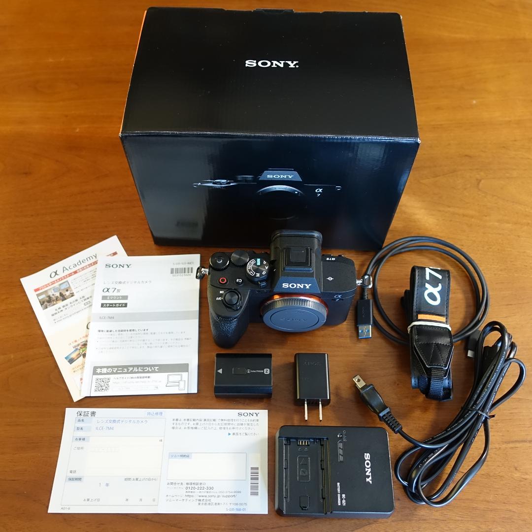 SONY α7ⅳ ILCE-7M4 ボディ　 撮影枚数は3797枚