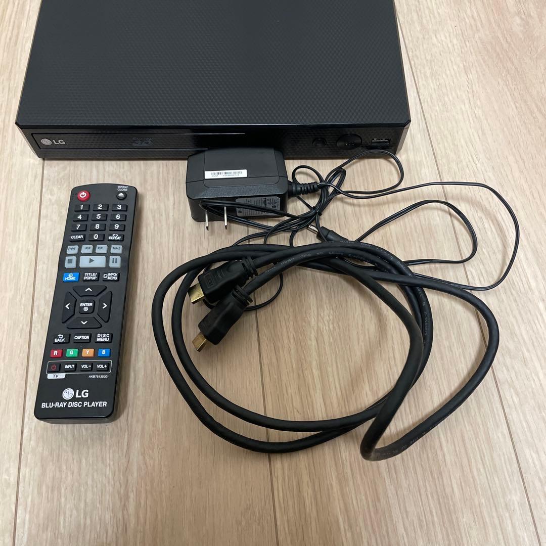 LG DVD ブルーレイ プレイヤー リージョンフリー BP550