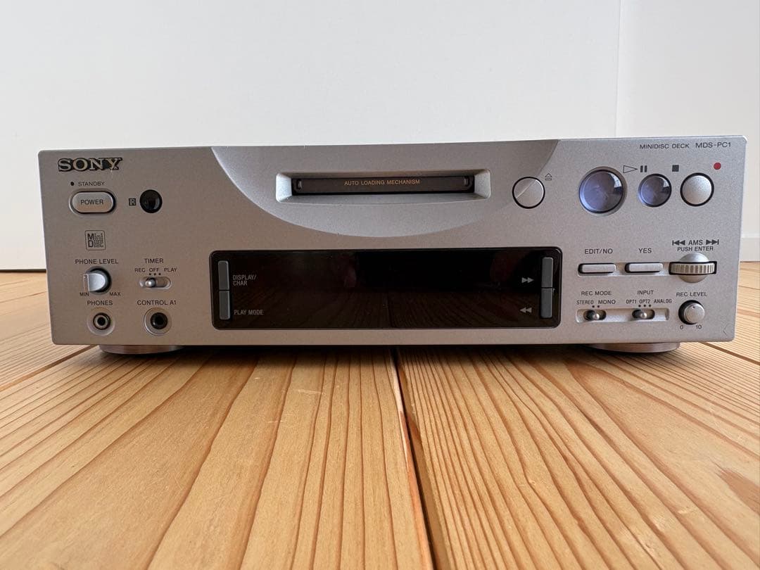 動作確認済　SONY MDデッキ レコーダー MDS-PC1 本体