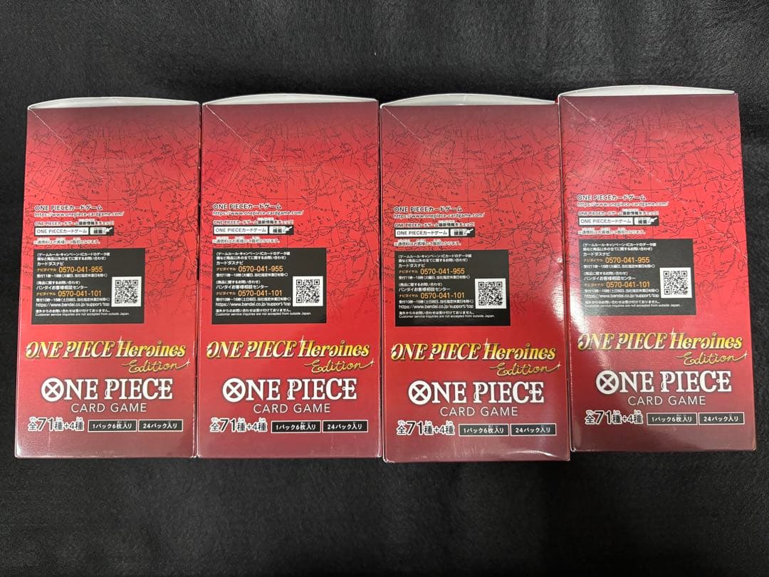 ONE PIECE Heroines EditionEB-03 4BOXセット