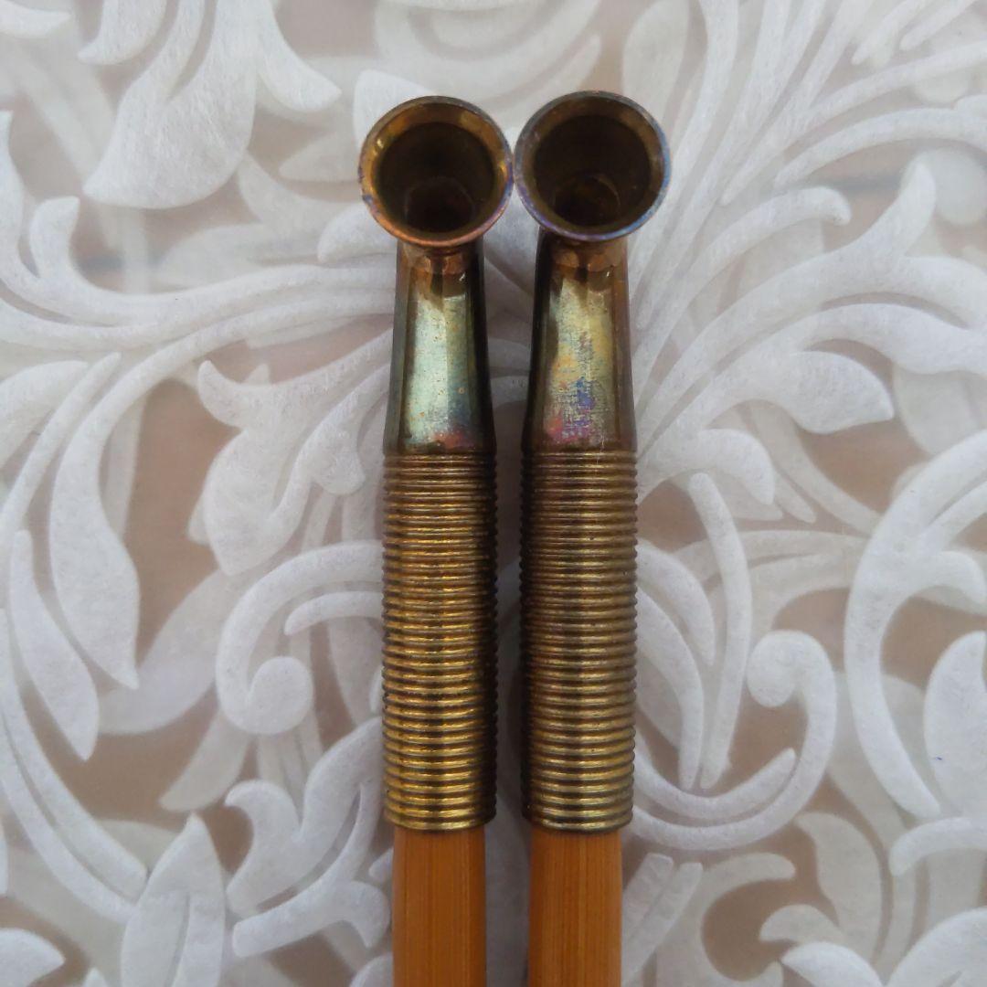 如心キセル　【ノム　】　煙管　中川浄益　作　如心斉好　表千家　《匿配》