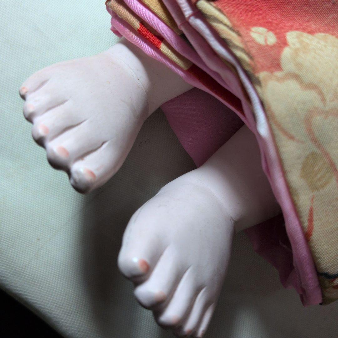 可愛いお顔　約51センチ　古い市松人形　いちまさん