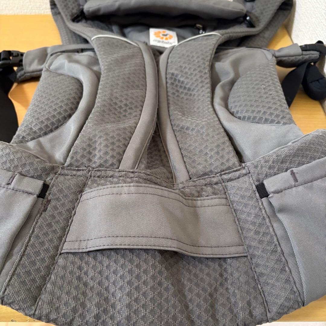 エルゴベビー オムニブリーズ グラファイトグレー 抱っこ紐