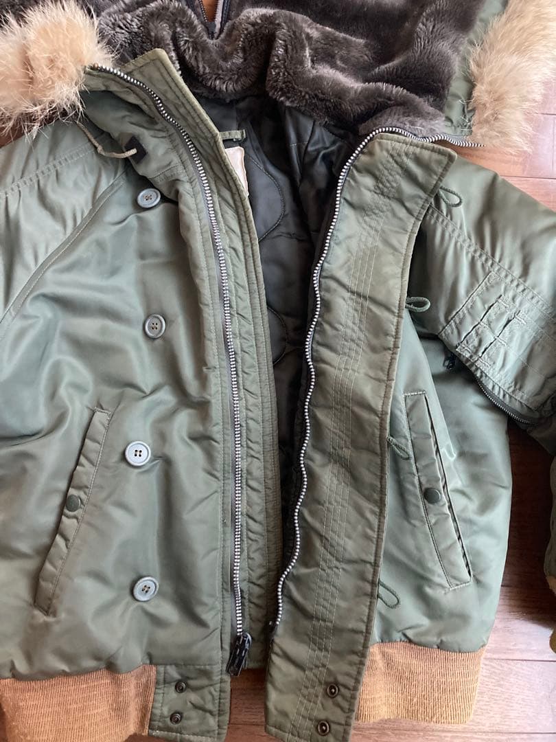 ソ*)様 スピワックゴールデンフリース N-2B フライトジャケット サイズ40