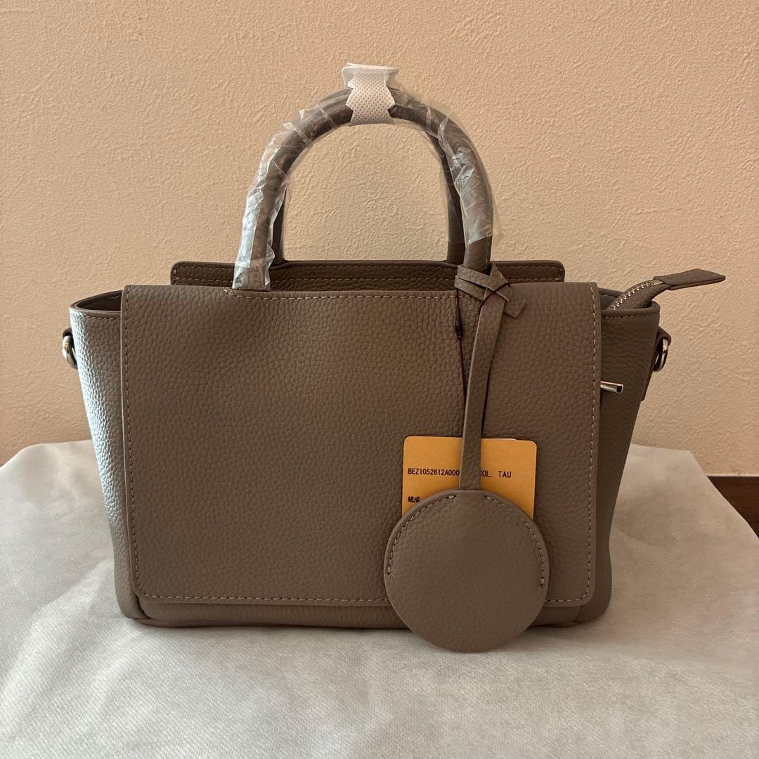 新品タグ付　ビアズリー　ミニハンドバッグ　トープ　ショルダーバッグ　ハンドバッグ