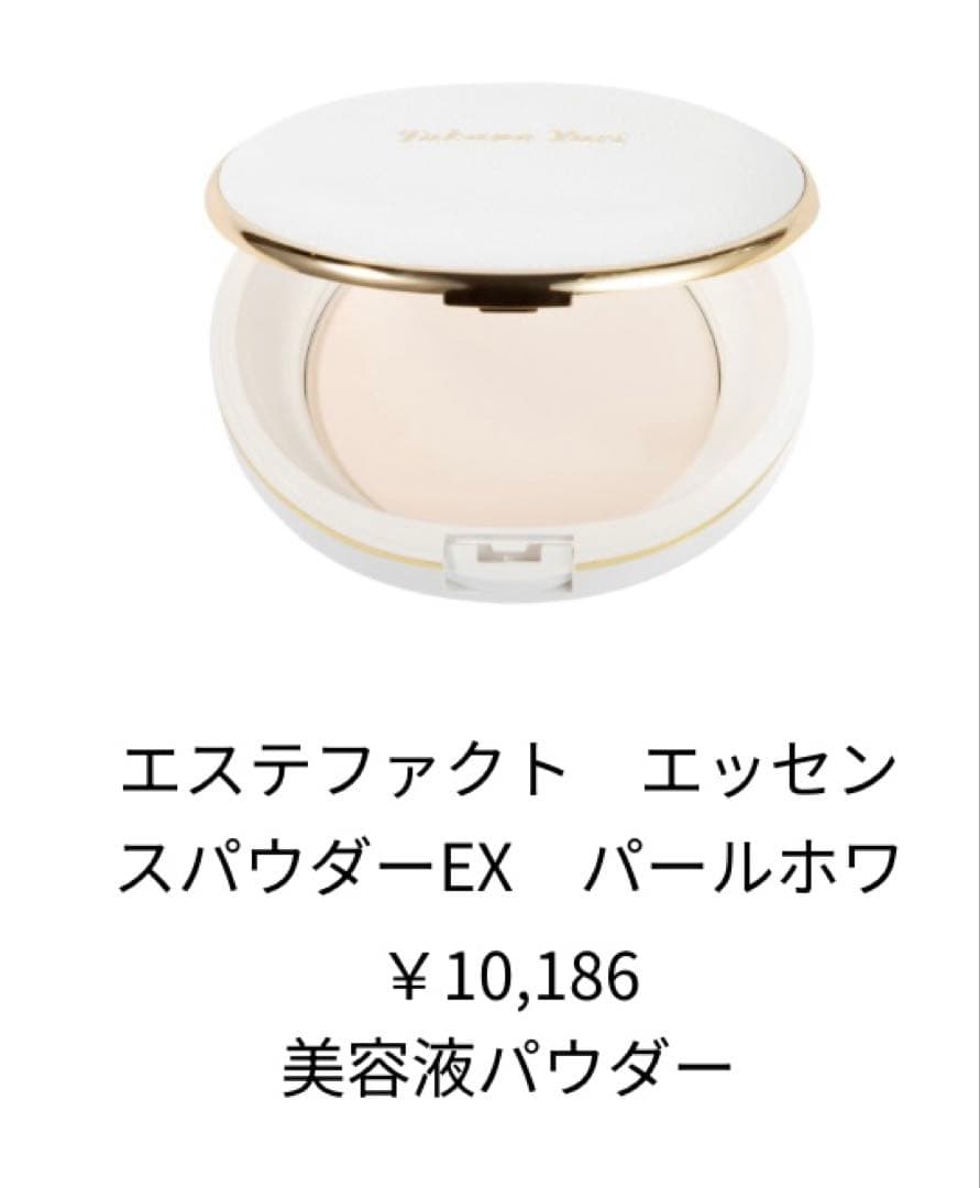 【最新版♪】エステファクト エッセンスパウダー EX N 本体＋メッシュポーチ付