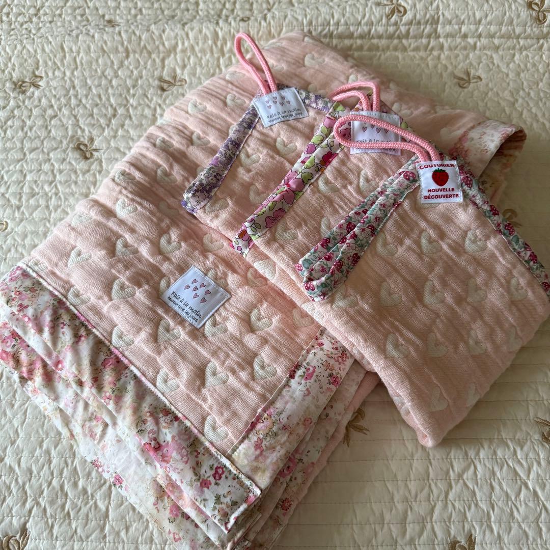 mame様❤ハンドメイド　ガーゼケット　ガーゼタオル