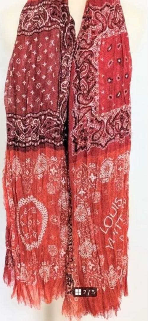 ルイヴィトン大判カシミヤ ストール