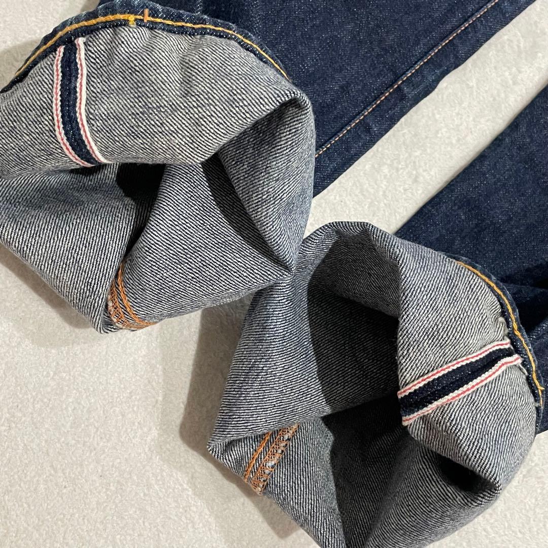 エヴィス　ビッグカモメ　デニム　ピンク　大黒　濃紺　赤耳　日本製　LOT2022