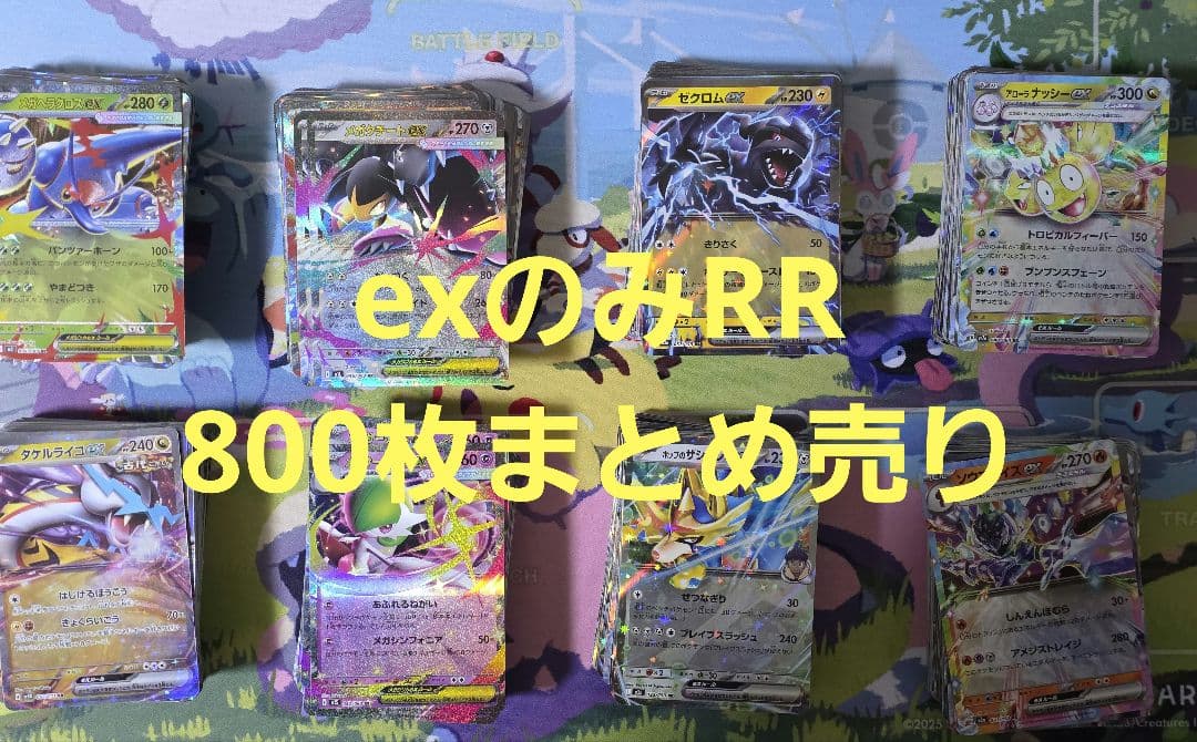 ポケモンカード exのみRR 800枚まとめ売り 現行レギュレーション ポケカ