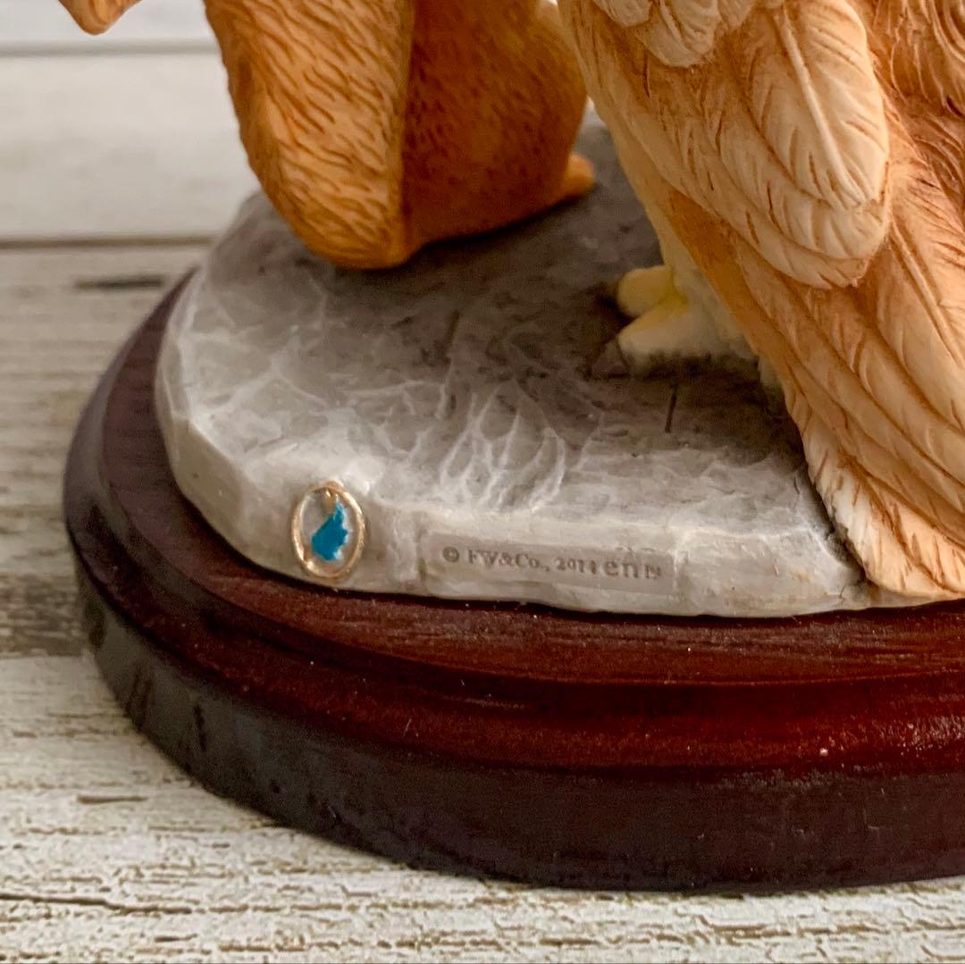 ブラウンじいさまとりすのナトキン 限定版 フィギュリン ピーターラビット 置物