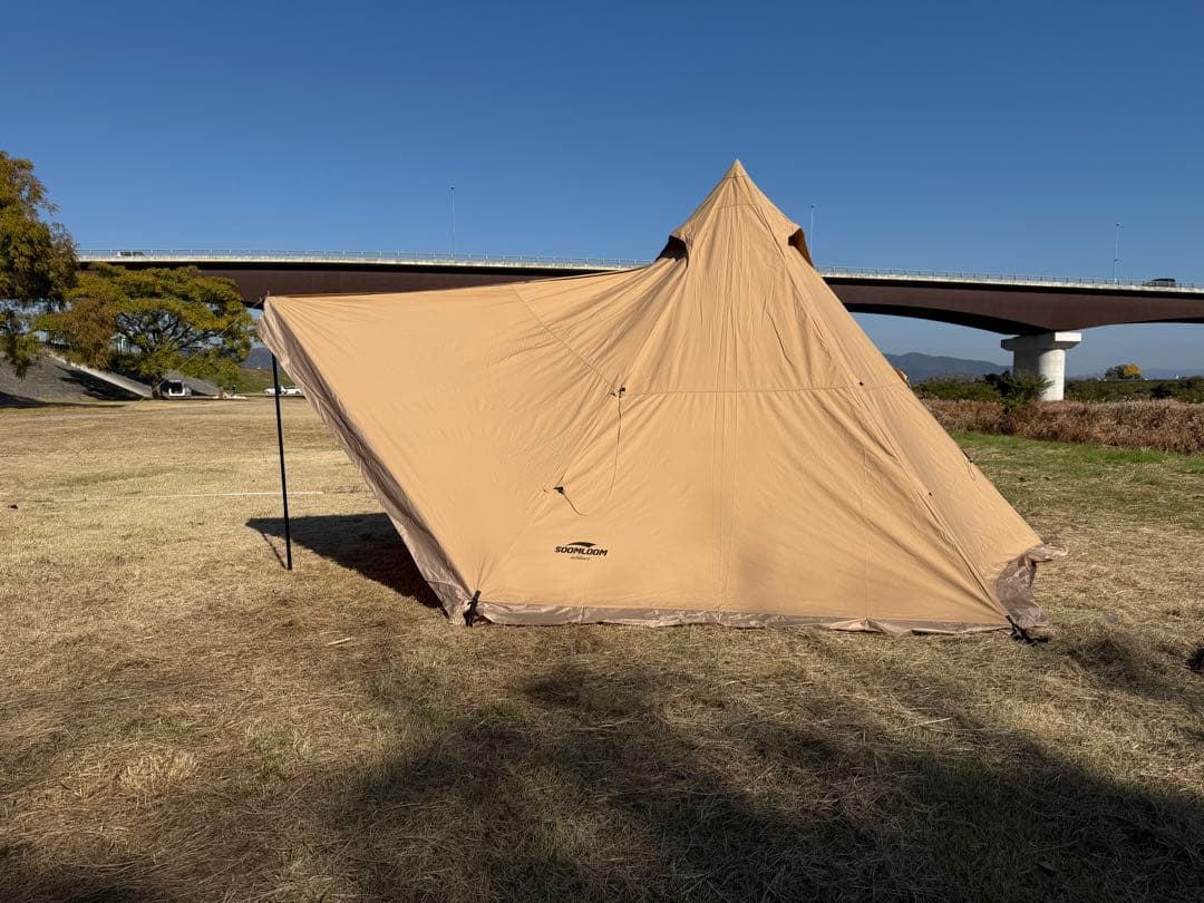 SOOMLOOM ワンポールテント　HAPI4P オプションフルセット　梱包済み