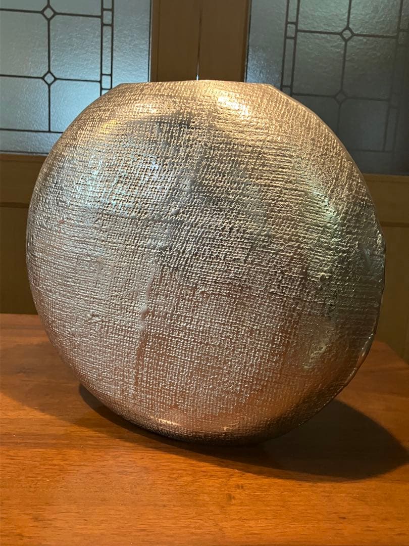 フラワーベース　花瓶　丸　大型　インテリア　壺